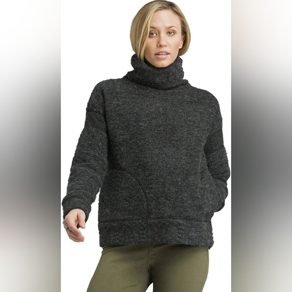 NWT Prana women's crestland pullover sweater wool size small - Picture 2 of 7